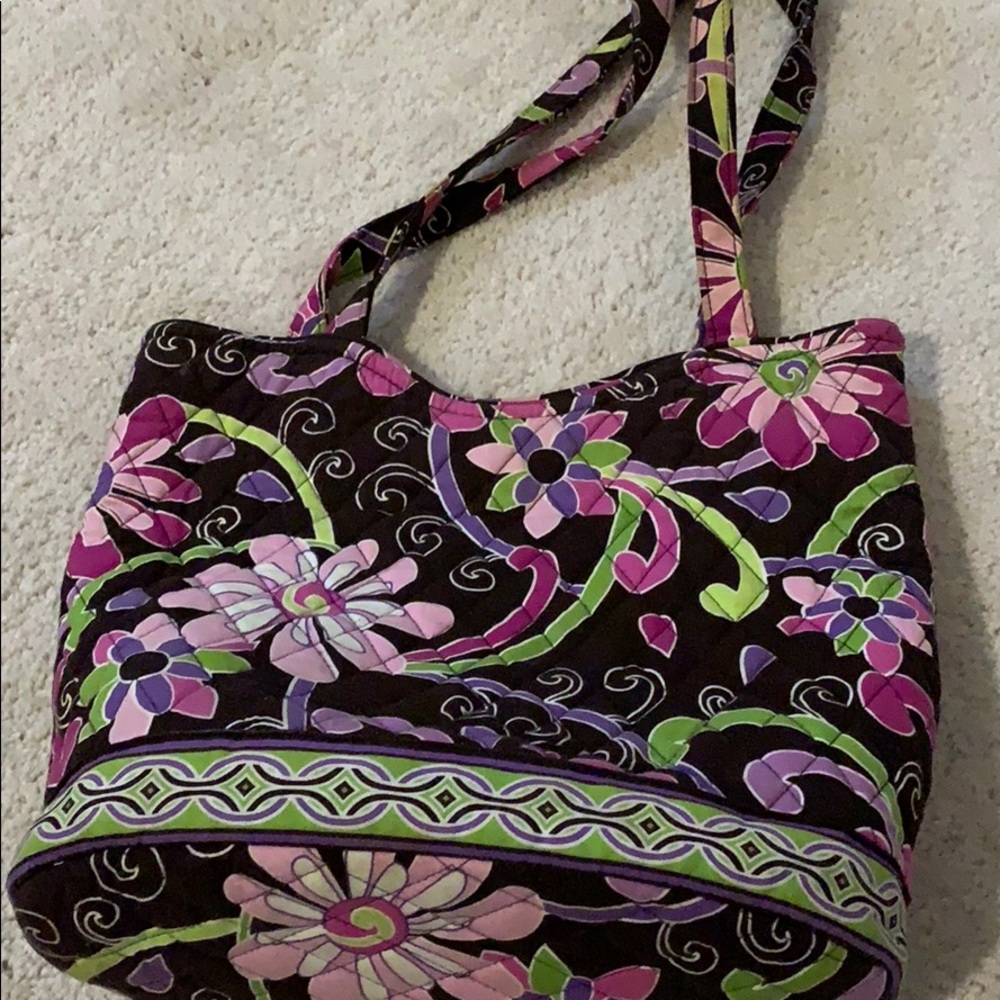 Vera Bradley Purple Punch medium tote
